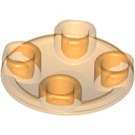 Plate Round 2 x 2 with Rounded Bottom [Boat Stud]