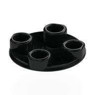 Plate Round 2 x 2 with Rounded Bottom [Boat Stud]
