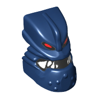 Minifig Head Special, Bionicle Piraka Vezok with Eyes and Teeth Print