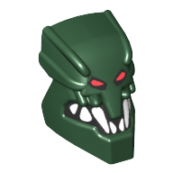 Minifig Head Special, Bionicle Piraka Zaktan with Eyes and Teeth Print