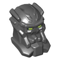 Minifig Head Special, Bionicle Inika Toa Hewkii