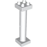 Duplo Support Column 2 x 2 x 6 Round with Open Latticed Back