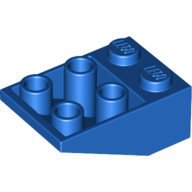 Slope, Inverted 33 3 x 2 with Flat Bottom Pin without Connections between Studs
