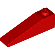 LEGO 10x Red Slope 18 4 x 1 4515360 60477