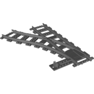 Vehicle Track, Train, Plastic (RC Trains) Switch Point Left