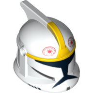 Helmet Clone Trooper Phase 1, with Side Holes, Clone Pilot Print