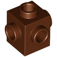 Image of part Brick Special 1 x 1 Studs on 4 Sides