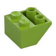 Slope Inverted 45° 2 x 2 [Ovoid Bottom Pin, Bar-sized Stud Holes]