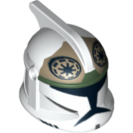 Helmet Clone Trooper Phase 1, with Side Holes, Clone Gunner Print