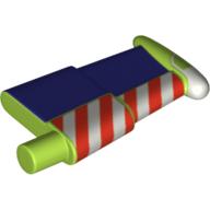 Wing for Spacesuit with Red and White Stripes and Purple Wing Surface (Buzz Lightyear)
