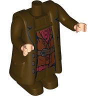 Body Giant, Hagrid, Shirt and Belt and Coat Print - with Arms and Light Nougat Moveable Hands