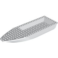 LEGO part Boat 28 x 8 with White Deck [Complete Assembly]