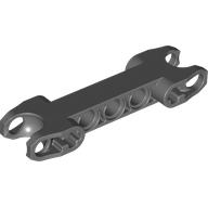 Technic Axle and Pin Connector 2 x 7 with Two Ball Joint Sockets, Squared Ends, Open Side Axle Holes