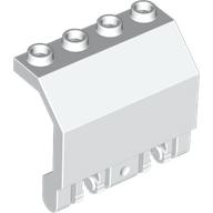 Hinge Panel 2 x 4 x 3 1/3 Locking Dual 2 Fingers