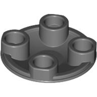 Plate, Round 2 x 2 with Rounded Bottom (Boat Stud)