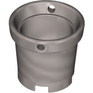 Image of part Bucket with Handle Holes and 5 Bottom Holes - Center Bottom Stud Holder