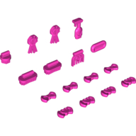 LEGO part Animal / Creature Accessory, Grooming Kit [Complete Set]