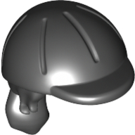 Hair and Helmet, Long with Ponytail and Riding Helmet [PLAIN]