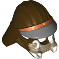 Helmet Skiff Guard with Printed Facegear and Headband