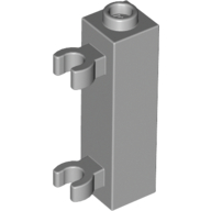Brick Special 1 x 1 x 3 with 2 Clips Vertical [Hollow Stud, Open O Clips]