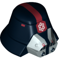 Helmet Sith Trooper with Red Stripe and Imperial Print