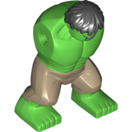 Body Giant, Hulk with Dark Tan Pants Print