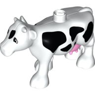 Duplo Animal Cow with Pink Udder Print