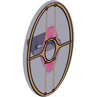 Shield Ovoid with Grip and Gungan Patrol Shield Print