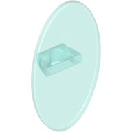 Minifig Shield Ovoid with Grip [Plain]