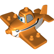 Duplo Airplane Body with Dusty Print