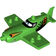 Duplo Airplane with Ripslinger Print