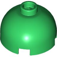 Image of part Brick Round 2 x 2 Dome Top - Hollow Stud with Bottom Axle Holder x Shape + Orientation