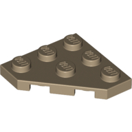 Wedge Plate 3 x 3 Cut Corner