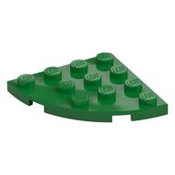 Plate Round Corner 4 x 4
