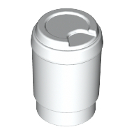 Equipment Cup with Take Out Lid Without Drinking Hole [Plain]