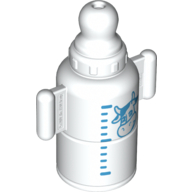 Duplo Baby Bottle with Cow and Scale Lines Print