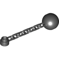 Equipment Ball and Chain with 1 x 1 Round Plate