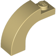 Brick Arch 1 x 3 x 2 Curved Top