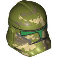 Helmet Clone Trooper Phase 2, Closed Front, 41st Camouflage Print