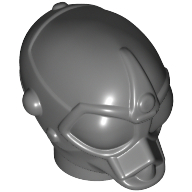 Minifig Head Special, Protocol Droid [Plain]