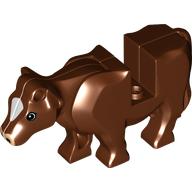 Animal, Cow with Pink Muzzle and White Spot on Head Print