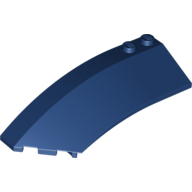 Wedge Curved 8 x 3 x 2 Open Left
