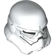 Helmet Stormtrooper, Jek-14 with Dark Bluish Gray and Light Bluish Gray Print