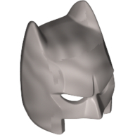 Minifig Mask, Batman Cowl Open Chin [Plain]