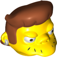 Minifig Head Special, Simpsons, Snake