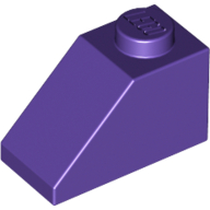 Slope 45° 2 x 1 with Bottom Pin
