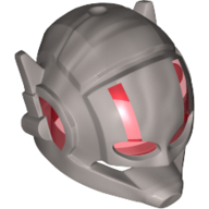 Helmet with Headphones and Trans-Red Visor (Ant-man)
