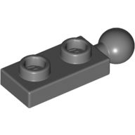 Image of part Plate Special 1 x 2 with End Towball