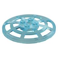 Dish 6 x 6 Inverted, Radar / Webbed [Anti-studs at 90°]