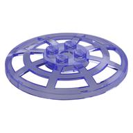 Dish 6 x 6 Inverted, Radar / Webbed [Anti-studs at 90°]
